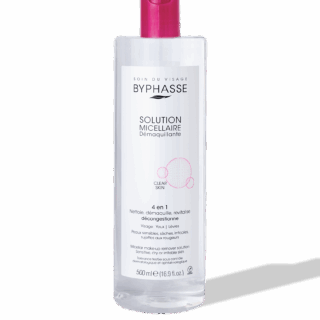 SOLUTION MICELLAIRE DÉMAQUILLANTE  PEAUX SENSIBLES 250 / 500 ML