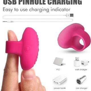 Mini bague vibrante étanches pour clitoris