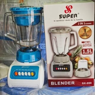 Mixeur blender 2 en 1 de 1,5l