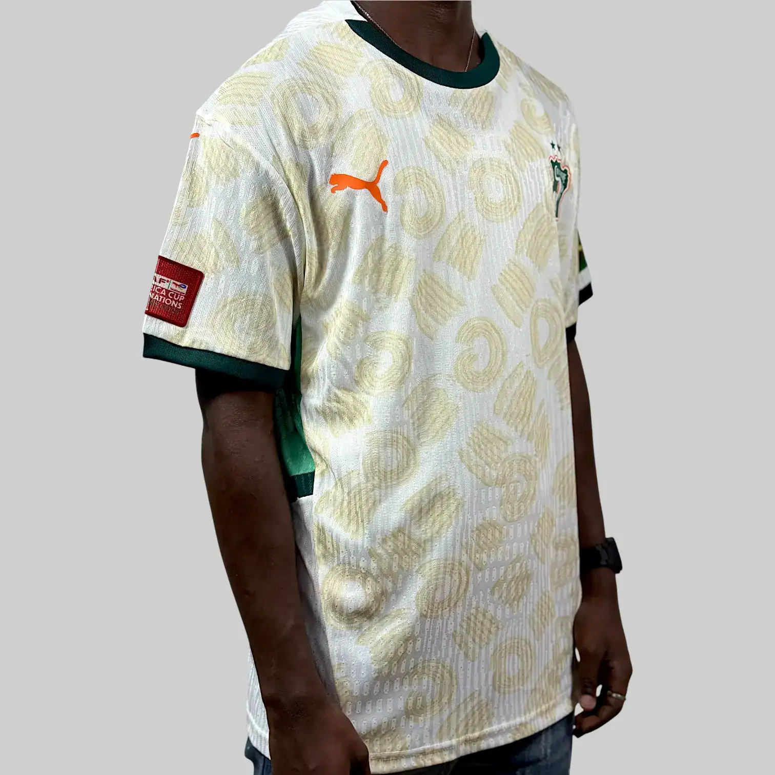 maillot cote d'ivoire Blanc 4